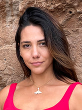 Cargar imagen en el visor de la galería, Coquille Necklace GP-L-8357 (Blanco, Dorado)