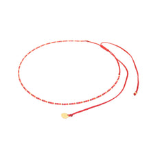 Cargar imagen en el visor de la galería, Rainbow Necklace BE-XS-9211 (Rojo, Dorado)