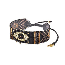Cargar imagen en el visor de la galería, Evil Eye 3-BE-M-8436 (negro-dorado)