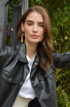 Cargar imagen en el visor de la galería, Rainbow Necklace BE-XS-9212 (Amarillo multi, Dorado)