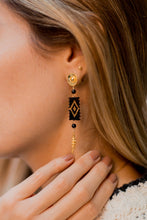 Cargar imagen en el visor de la galería, Rombo Earring-GP-M-8410