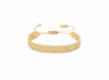Cargar imagen en el visor de la galería, Line of Hearts BE-S-9827 (Blanco, Dorado)
