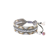 Cargar imagen en el visor de la galería, Metzi BE-M-4890 (Blanco, Gris, Dorado)